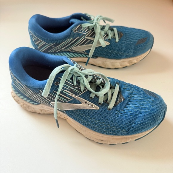 Brooks Ghost 12 Blue Running Shoes Women’s Size 8 - Picture 4 of 7
